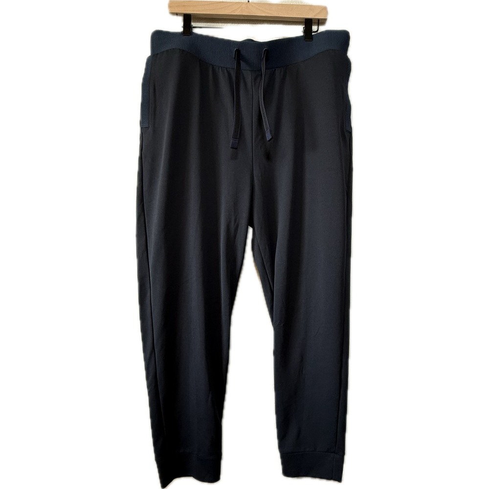 Rapha Cycling Mens Joggers Dark Navy Blue Drawstring Sweatpants Size XXL